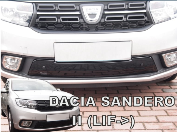DACIA SANDERO II 2016 - (Facelift Után) Heko téli hűtőrácsmaszk (04073)